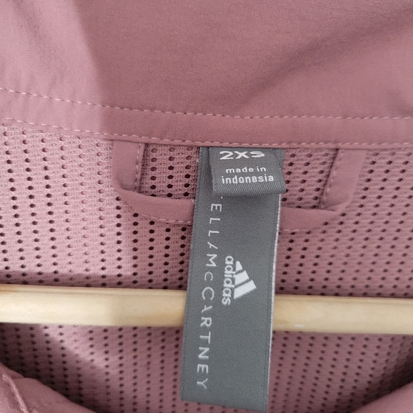 Adidas x Stella McCartney Performance Track Jacket in Blush Mauve - Picture 10 of 15